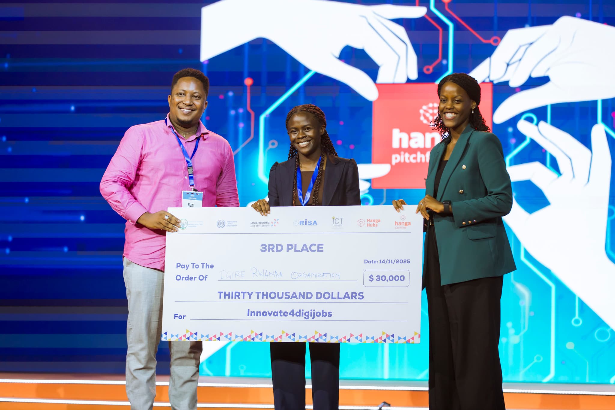 A Remarkable Journey: Igire Rwanda Wins 3rd Place and $30,000 for the Innovate4DigiJobs Challenge